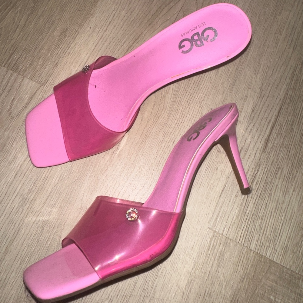 GBG Barbie Pink Kitten Heels